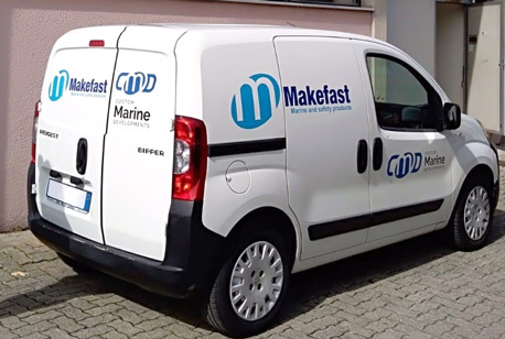 A Makefast Italy vehicle